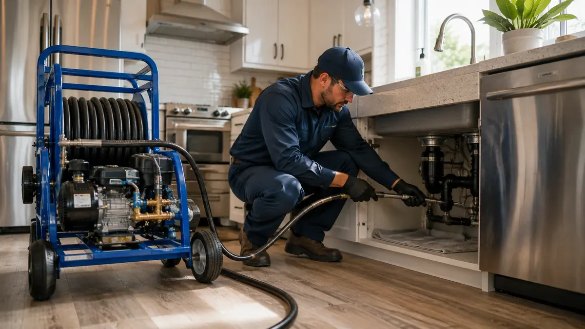 Kitchen Drain Hydro Jetting in Dillon Beach